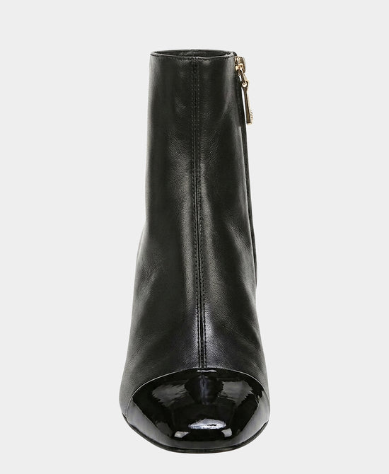 
Patent Cap Toe Bootie in BLACK view 2