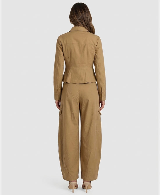
Utility Jacket & Cargo Pant - 2 Pc Set in BEIGE view 2