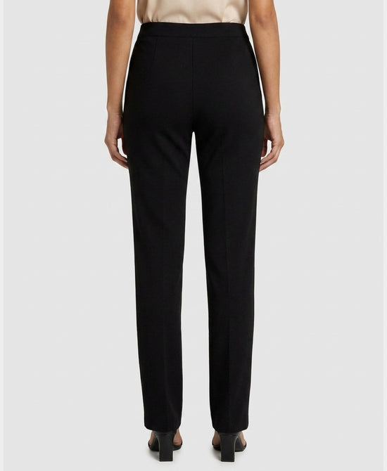 
Ponte Ankle Pants in BLACK view 2