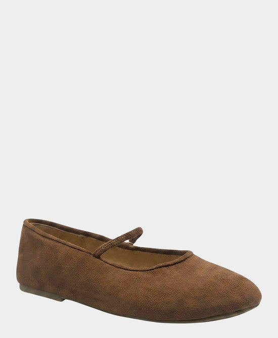 
Mary Jane Ballet Flat in BROWN view 1