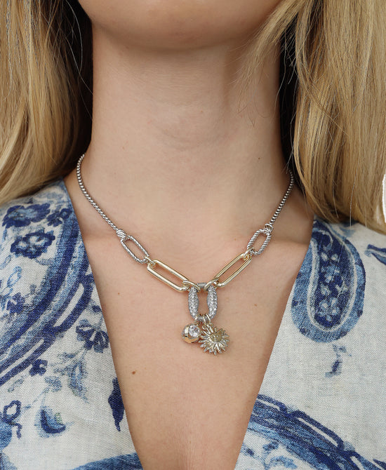 
Charm Necklace in GOLD/SILVER view 1