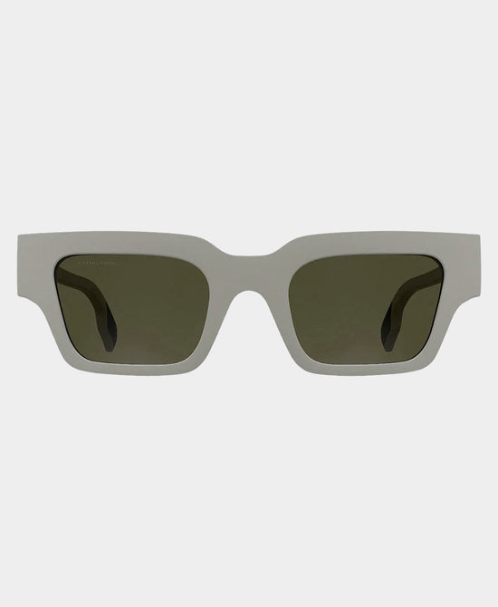 
Rectangle Sunglasses in MATTE GREY view 2