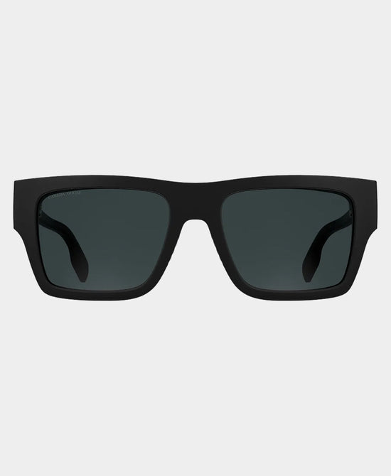 
Rectangle Sunglasses in MATTE BLACK view 2