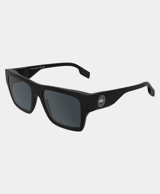 
Rectangle Sunglasses in MATTE BLACK view 1