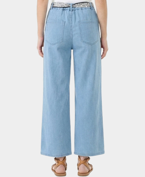 
Pants w/ Scarf Belt in BLUE view 2