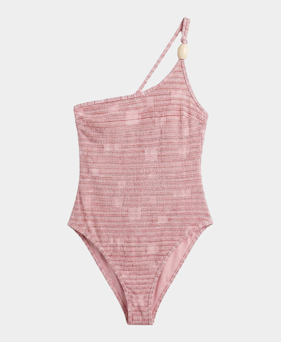 
Stripe One Piece Swimsuit in PINK view 2