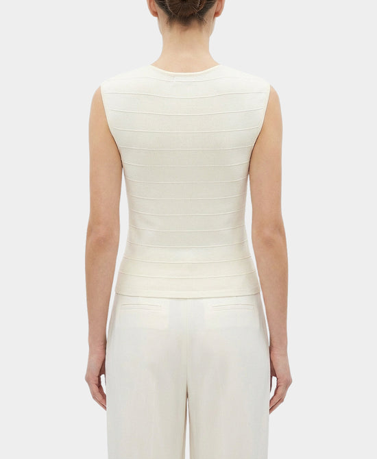 
Top w/ Gold Hardware in IVORY view 2