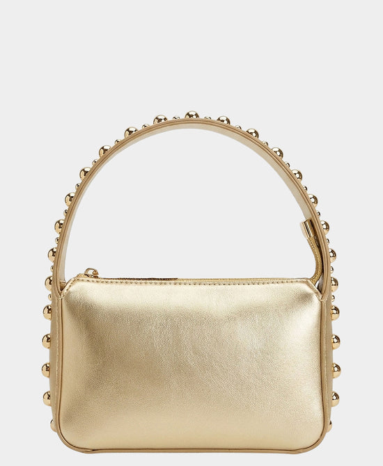 
Studded Handbag in GOLD view 2