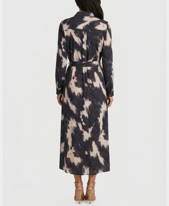 
Printed Shirt Dress in MULTI view 2