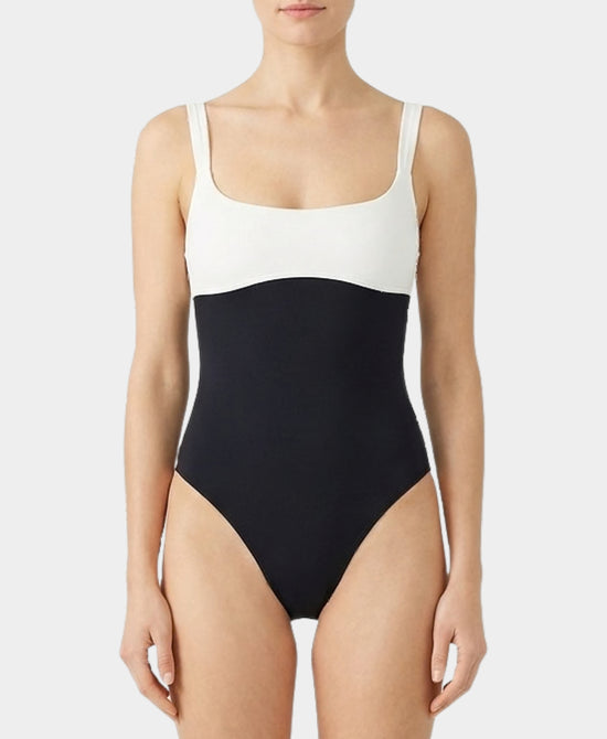 
One Piece Swimsuit in BLACK/WHITE view 2