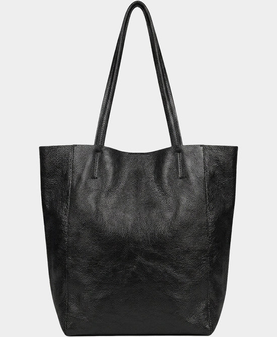 
Metallic Tote Bag in BLACK view 1