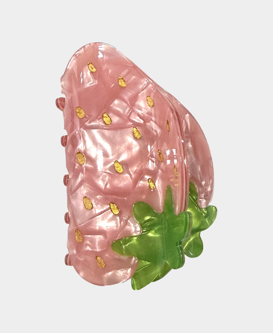 
Strawberry Hair Clip in PINK view 1