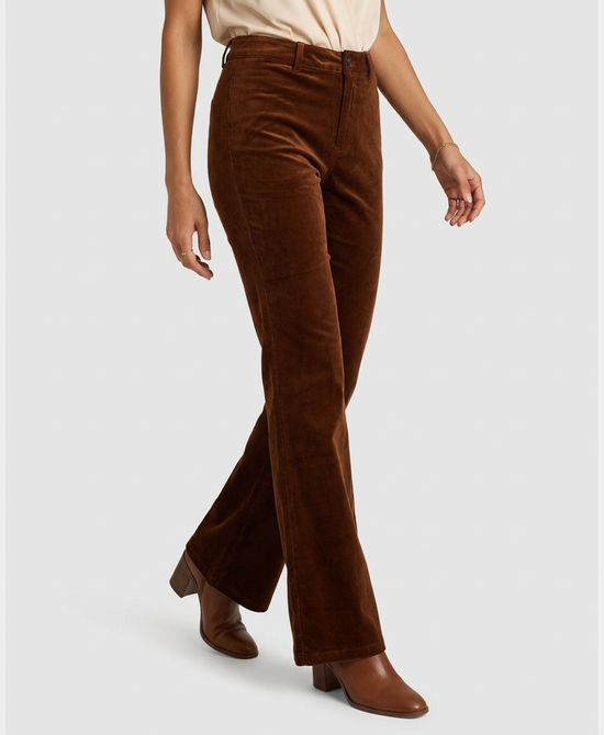 
Pinwale Corduroy Pants in BROWN view 1