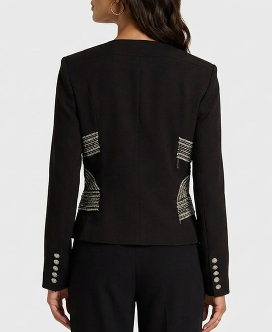 
Crystal Blazer in BLACK view 2