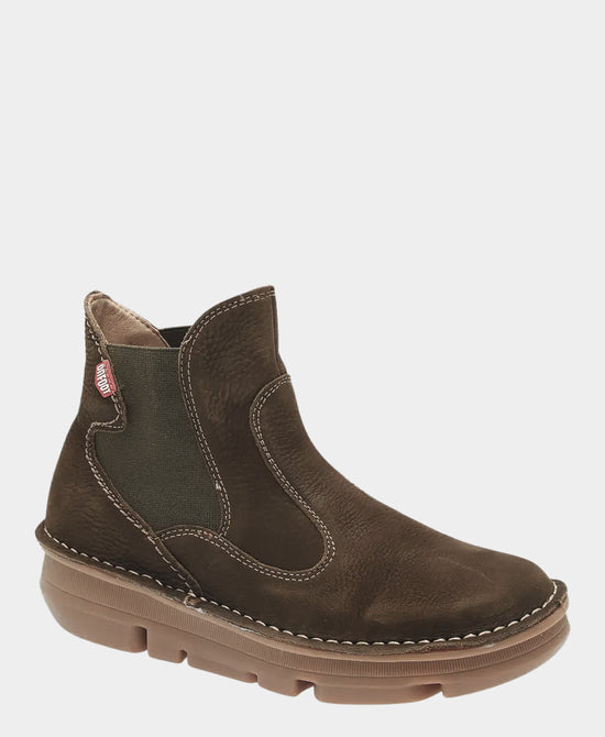 
Suede Bootie w/ Stitching in CACTUS view 1
