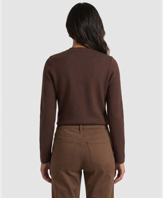 
Military Sweater Jacket in BROWN view 2