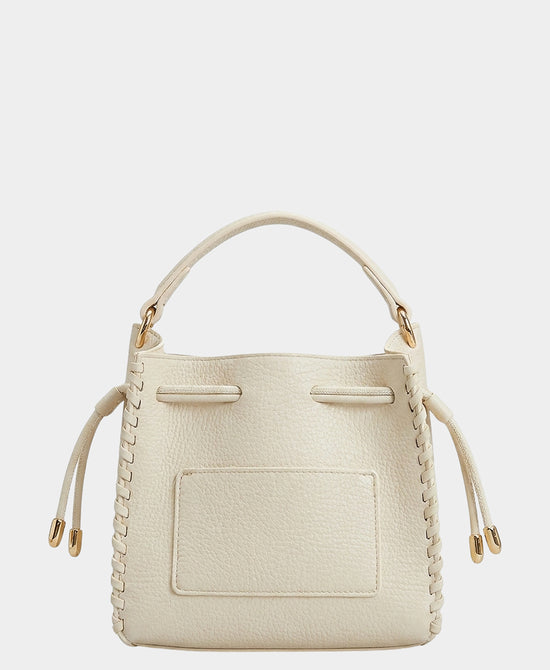 
Whipstitch Square Bucket Bag in IVORY view 1