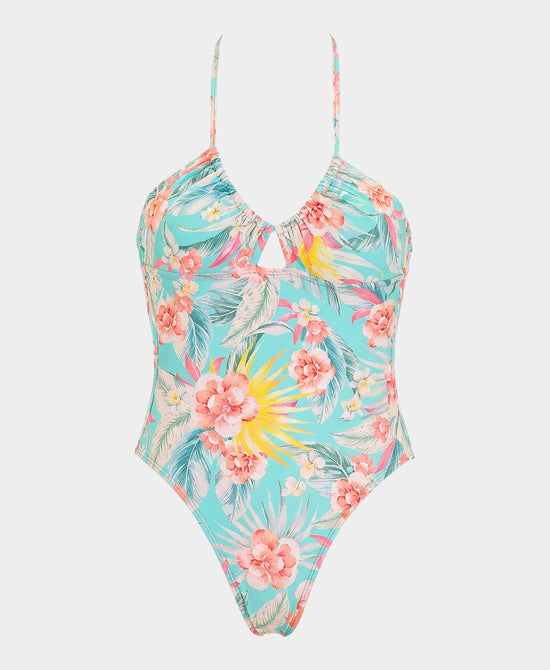 
Floral Printed One-Piece Swimsuit in MULTI view 2