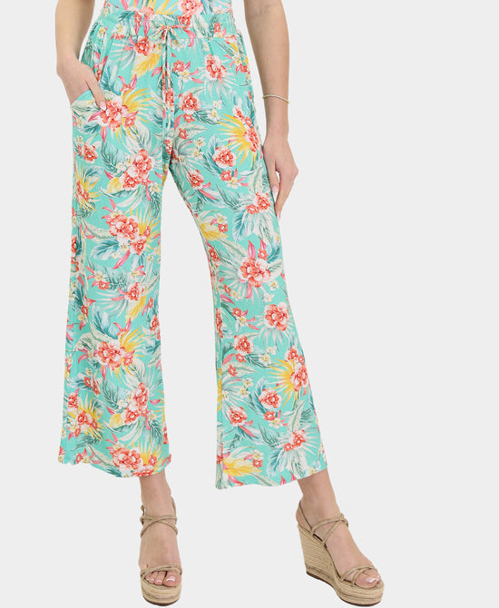 
Floral Printed Pants in MULTI view 1