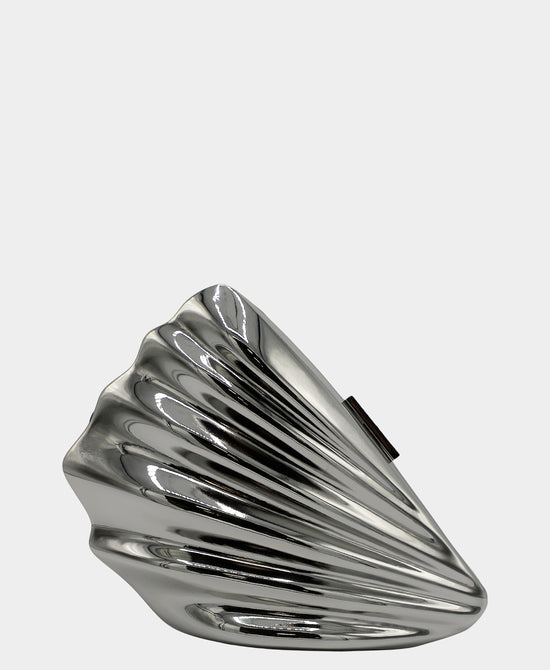 
Shell Clutch in SILVER view 1