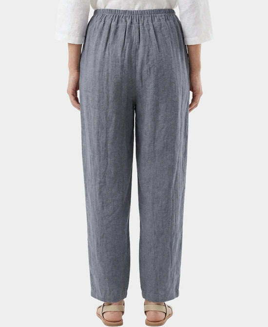 
Linen & Cotton Pants in NAVY view 2