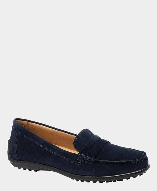 
Suede Loafer in NAVY view 1