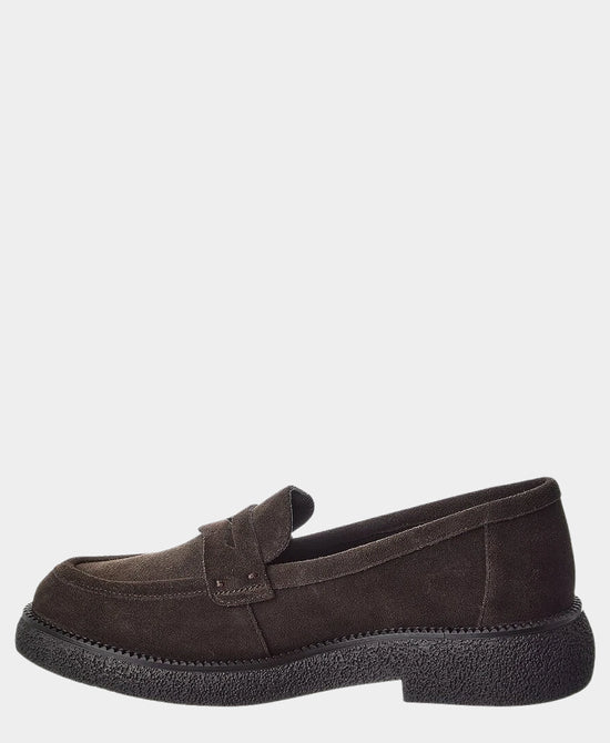 
Suede Platform Loafer in BROWN view 2
