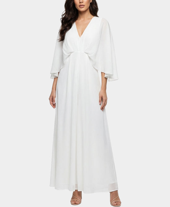 
Pop Over Maxi Dress in WHITE view 1