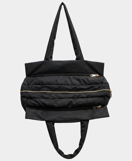 
Puffer Weekender Bag in BLACK view 2