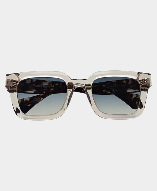 
Transparent Square Sunglasses in LIGHT BROWN view 2