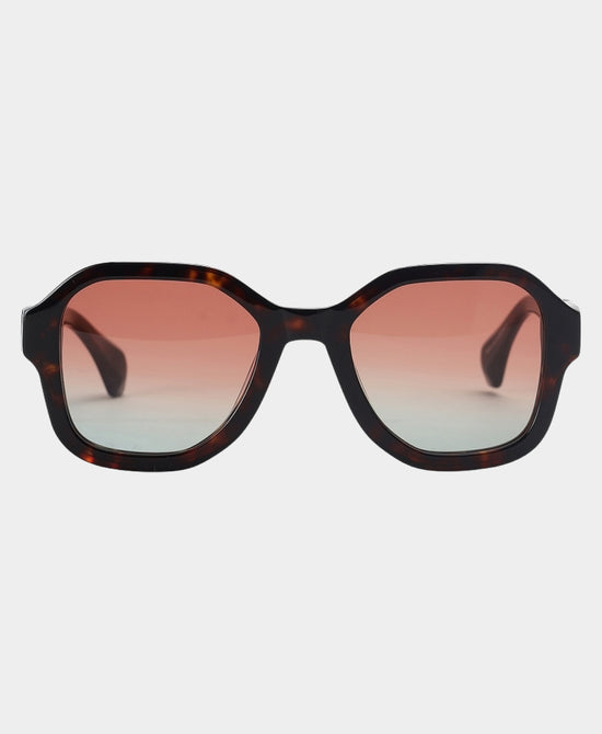 
Square Tortoise Sunglasses in TORTOISE view 2