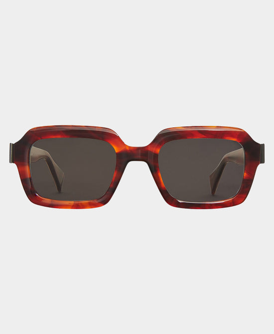 
Rectangle Tortoise Sunglasses in BROWN view 2