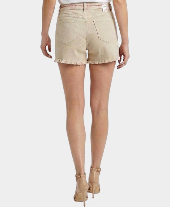 
Floral Embroidered Shorts in beige view 2